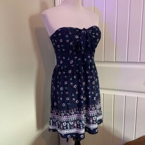 Ladies mini dress, strapless - size L (11/13)